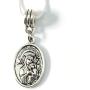 St Gerard Necklace for Pregnancy | Patron Saint of Pregnancy Charm Necklace St Gerard Pendant on a 22 inch Silver Plated Snake Chain Necklace with a Beautiful St Gerard Charm Fertility Charm for Women
