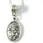 St Gerard Necklace for Pregnancy | Patron Saint of Pregnancy Charm Necklace St Gerard Pendant on a 22 inch Silver Plated Snake Chain Necklace with a Beautiful St Gerard Charm Fertility Charm for Women