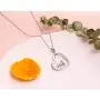 S925 Sterling Silver Lucky Elephant Love Heart Necklace for Women Daughter Girlfriend S925 Sterling Silver Lucky Elephant Love Heart Necklace for Women Daughter Girlfriend