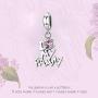 Love Charms fits Pandora Charms Bracelets for Mothers Day I Love Family Lucky Charms 925 Sterling Silver Dangle Pendant Bead for Women Gift