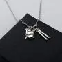 CENWA Drummer Gift Drummer Drumsticks Pendent Drum Kit Gifts Musician Gift Percussion Jewelry Drum Player Band Gifts