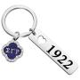 SEIRAA Sigma Gamma Rho Keychain 1922 Sorority Paraphernalia Gift SGR Pedant Sorority Jewelry