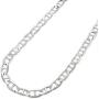 Authentic Solid Sterling Silver Flat Mariner Anchor Link .925 ITProLux Necklace Chains 3.5MM - 8.5MM, 16'' - 30'', Silver Chain for Men & Women, Made In Italy, Next Level Jewelry