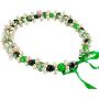 Hawaiian Leis Kukui Nut Beads Necklaces with Cowrie Shell for Men and Women 28'' Adjustable Assorted Color Lei