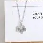 Dragon Necklace for Women CELESTIA 925 Sterling Silver Necklace Animal Jewelry Gifts for Women - 18 Inch Chain