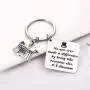 Hazado The Greatest Showman Keychain P. T. Barnum Quote, No One Ever Made A Difference by Being Like Everyone Else Key Chain, Gift for Daughter