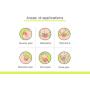 [90Pack] MONS Magnetic Patch, Magnetic Acupressure Patches, 1200 Gauss, Magnet Therapy, Light Magnetic Energies (90)