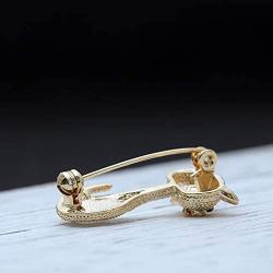 W WOOGGE Animal Pins for Girls and Women - Sweater Hat Coat Jacket Enamel Pin Brooches Jewelry Gift