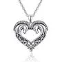 Horse Necklace Sterling Silver Horse Necklace Jewelry Gifts and Heart Shape Horse Pendant for Horse Lover Children Women Girls Horse Necklace Sterling Silver Horse Necklace Jewelry Gifts and Heart Shape Horse Pendant for Horse Lover Children Women Girls