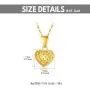 18K Real Gold Tiny Heart Necklace Women Jewelry, Sparkling Diamond Cut Hollow Heart Pendant Love Gifts for Girls, Teens, Gold Chain 16-18 Inch 18K Real Gold Tiny Heart Necklace Women Jewelry, Sparkling Diamond Cut Hollow Heart Pendant Love Gifts for Girls, Teens, Gold Chain 16-18 Inch