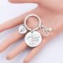 BAUNA CNA Keychain Certified Nursing Assistant Gift Always Remember You’re Braver Than You Believe Inspiration Jewelry for Medical Student Nurses