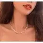 Lem Trend Pearl Choker Necklace 6mm Handpicked Pearl Tiny Dainty Necklace Fashion Jewelry Gifts for Women Girls Lem Trend Pearl Choker Necklace 6mm Handpicked Pearl Tiny Dainty Necklace Fashion Jewelry Gifts for Women Girls