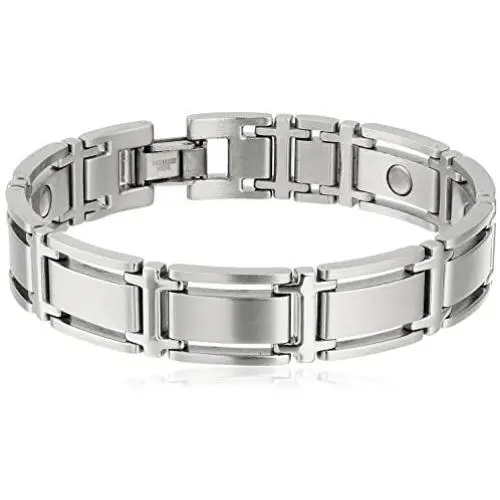 Sabona Executive Symmetry Silver Magnetic Bracelet - Large Sabona Executive Symmetry Silver Magnetic Bracelet - Large