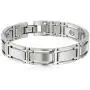Sabona Executive Symmetry Silver Magnetic Bracelet - Large Sabona Executive Symmetry Silver Magnetic Bracelet - Large