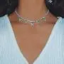 KissYan Butterfly Tennis Chain Necklace , 18K White Gold Plated Diamond Butterfly Tennis Choker Bling Iced CZ Butterfly Necklace Silver Gift for Women Girl KissYan Butterfly Tennis Chain Necklace , 18K White Gold Plated Diamond Butterfly Tennis Choker Bling Iced CZ Butterfly Necklace Silver Gift for Women Girl