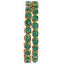 Efulgenz Indian Style Bollywood Gold Plated Crystal Rhinestone Faux Kundan Stone Wedding Bridal Bracelet Bangle Set Jewelry