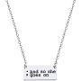 KUIYAI My Story Isnt Over Yet Inspired Necklace Keychain Depression Awareness Semicolon Jewelry