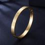 WISTIC Mens Cuff Bangle Bracelets Black Bangle with Stainless Steel Bracelet Cuff and Magnetic-Clasp Plain Polished for Men