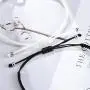 Lanqueen Distance Bracelets for Couples Infinity Matching Relationship Bracelet for Women GF BF Gifts