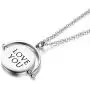 ELOI Necklace for Mom Double Sided Love You Mom Pendant Spinning Necklace Keepsake