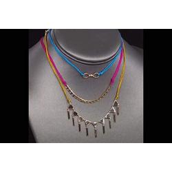 R.J. Graziano ''High and Mighty Set of 3 Choker Necklaces