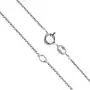 Honolulu Jewelry Company Sterling Silver 0.8mm 16''-20'' Adjustable Box Chain