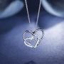 NINAMAID Mother Daughter Generations Necklace for Grandma Mom Gifts 925 Sterling Silver Pendant Necklace Jewelry for Women Teen Girls Granddaughter Mothers Day Jewelry Birthday Gift