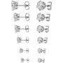 YIGEAN Stainless Steel Round Clear Cubic Stud Earrings,Hypoallergenic Multi-Piercing Ears,Jewelry Gifts Of Men,Women,Boys & Girls(6 Pairs) YIGEAN Stainless Steel Round Clear Cubic Stud Earrings,Hypoallergenic Multi-Piercing Ears,Jewelry Gifts Of Men,Women,Boys & Girls(6 Pairs)