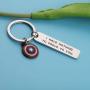 UJIMS Avengers Quotes Keychain Avengers Inspire Gift I Have Nothing to Prove to You Comic Keychain for Avenger Fan BFF Captain America Jewelry