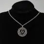 CENWA Outlander Inspired Jewelry Celtic Knot Cross Pendant Necklace Outlander Claire Fraser Necklace Sassenach Scottish Outlander Gift
