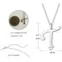 FANCIME Sterling Silver Initial Necklace High Polish Customize Monogram Letter Pendant Necklace Personalize Name Neckalce for Girls Fine Jewelry for Women Girls 16” + 2” Extender