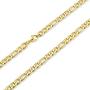 West Coast Jewelry | Crucible Stainless Steel Figaro Chain Necklace - 24''