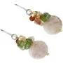 NOVICA Multi-Gem Quartz Cultured Freshwater Pearl .925 Sterling Silver Beaded Earrings, Thai Joy NOVICA Multi-Gem Quartz Cultured Freshwater Pearl .925 Sterling Silver Beaded Earrings, Thai Joy