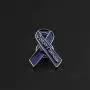 CENWA Colon Cancer Awareness Jewelry Cancer Awareness Ribbon Enamel Pin Colon Cancer Survivor Gift