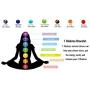 PLTGOOD LuLu 3 Wraps Leather Bead Bracelets for Women Men Girls - Handmade 7 Chakra Adjustable Yoga Healing Bohemian Bracelet