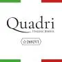 QUADRI - Cuban Link Chain 925 Sterling Silver Made in Italy Certified - Women Men Boys Girls Bracelet - 7 to 9 inch - 5mm Diamond-Cut - Gift Box Included