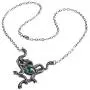 Alchemy of England Gorgons Eye Necklace, Silver Alchemy of England Gorgons Eye Necklace, Silver