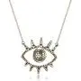 SUPRAONE Blue Evil Eye Pendant Necklace 925 Sterling Silver Cubic Zirconia CZ Fine Jewelry Set for Women Girls Chain Adjustable 15'' + 2'' Extensioner Chain,Free Christmas Gifts SUPRAONE Blue Evil Eye Pendant Necklace 925 Sterling Silver Cubic Zirconia CZ Fine Jewelry Set for Women Girls Chain Adjustable 15'' + 2'' Extensioner Chain,Free Christmas Gifts