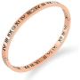 LINFENG Love Friendship Bangle Bracelet Inspirational Gifts Strainless Steel Hinged Fashion Jewelry Birthday Present