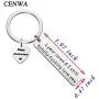 CENWA 1st 5th 10th 20th Wedding Anniversary Keychain for Couples First Anniversary Five Ten Twenty Years Anniversary Jewelry CENWA 1st 5th 10th 20th Wedding Anniversary Keychain for Couples First Anniversary Five Ten Twenty Years Anniversary Jewelry