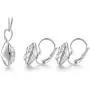 Bella Drop Earrings and Necklace set Made with Swarovski Crystals, Rhodium Plated Square Crystal Earring Pendant Choker Jewelry set for Women and Girls Bella Drop Earrings and Necklace set Made with Swarovski Crystals, Rhodium Plated Square Crystal Earring Pendant Choker Jewelry set for Women and Girls