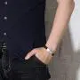 U7 Men Women Customized ID Bracelet Official or Sport Wristband Braided Leather or Waterproof Silicone Identification Bracelets Bangle,Length 16-20CM U7 Men Women Customized ID Bracelet Official or Sport Wristband Braided Leather or Waterproof Silicone Identification Bracelets Bangle,Length 16-20CM