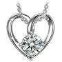ANGEL NINA Gifts for Women Valentines Day 925 Sterling Silver Cupid Arrow Heart Pendant Necklace with Cubic Zirconia Jewelry for Women Girls Gifts for Her with Gifts Box ANGEL NINA Gifts for Women Valentines Day 925 Sterling Silver Cupid Arrow Heart Pendant Necklace with Cubic Zirconia Jewelry for Women Girls Gifts for Her with Gifts Box