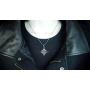 Witches Knot Necklace, with 18'' Snake chain, Witchs Star the Magic Knot Wiccan Pendant 4-Pointed Celtic Star Charm Triquetra Wicca Magick Pure Stainless Witches Knot Necklace, with 18'' Snake chain, Witchs Star the Magic Knot Wiccan Pendant 4-Pointed Celtic Star Charm Triquetra Wicca Magick Pure Stainless