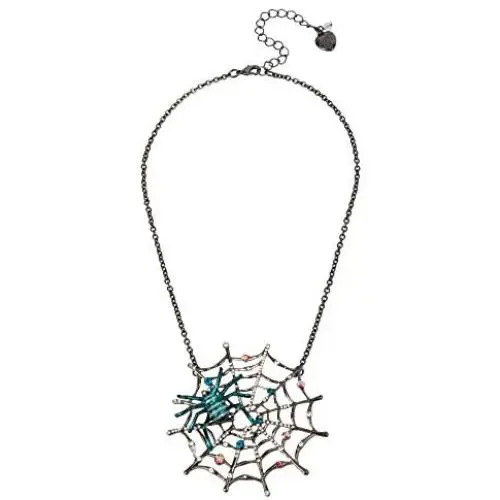 Betsey Johnson Spiderweb Short Pendant Necklace Betsey Johnson Spiderweb Short Pendant Necklace
