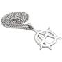 GWOOD Anarchy Pendant with 20 or 24 Inch Long Necklace