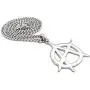 GWOOD Anarchy Pendant with 20 or 24 Inch Long Necklace GWOOD Anarchy Pendant with 20 or 24 Inch Long Necklace