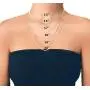 Rosa Vila Love Mama Bar Necklace, Simple Horizontal Bar Necklace, Bar Necklaces for Women and Girls, Mothers Day Jewelry, Mom Necklace, Gift for New Mothers