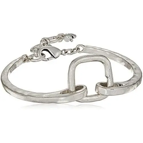 Lucky Brand Womens Link Bracelet, Silver, One Size Lucky Brand Womens Link Bracelet, Silver, One Size
