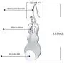 Handmade Easter Rabbit Dangle Earrings,Lightweight Easter Ornament Earrings for Girls Women Party Handmade Easter Rabbit Dangle Earrings,Lightweight Easter Ornament Earrings for Girls Women Party